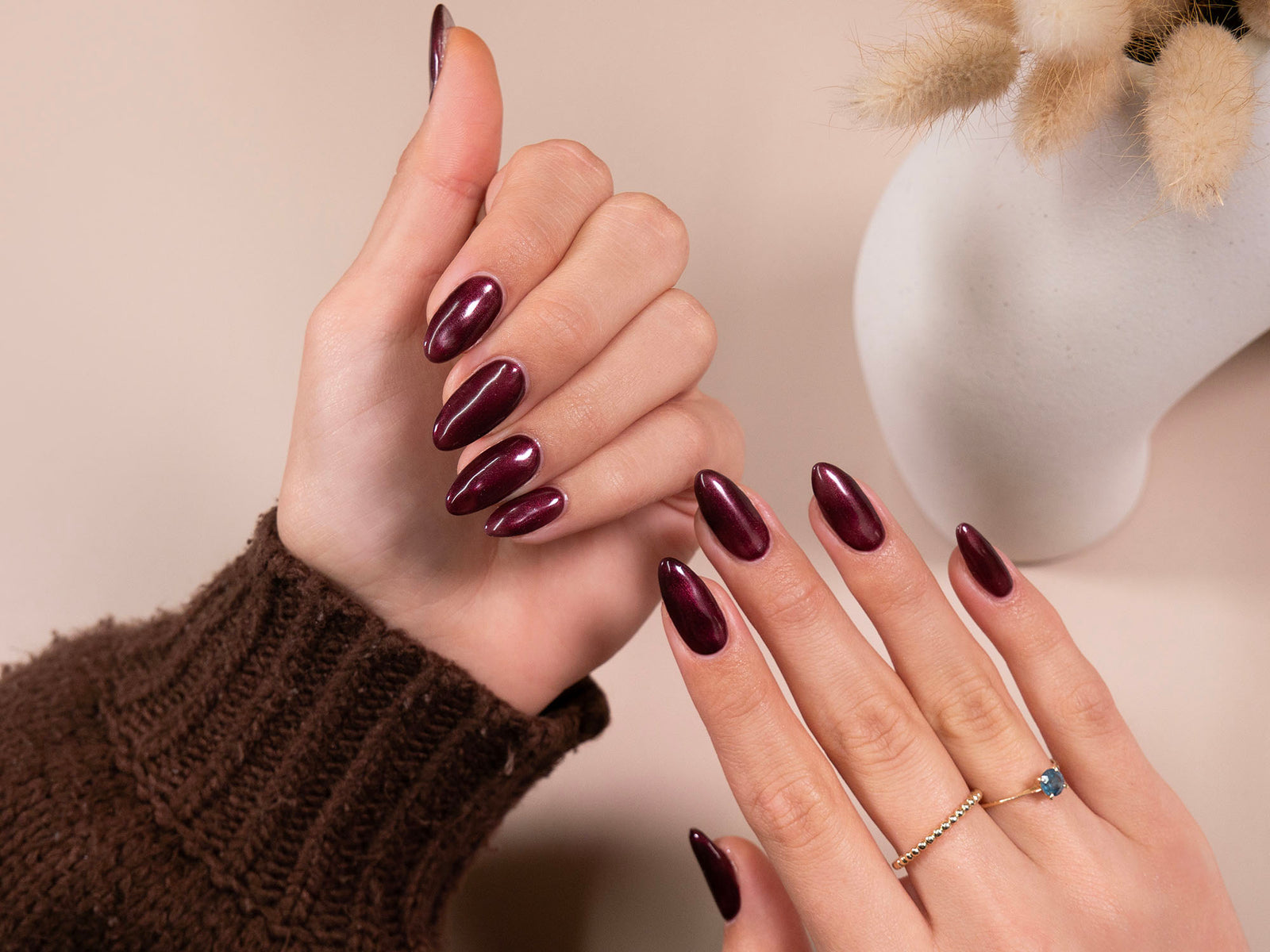 60 Dark Nails for Winter | Art and Design