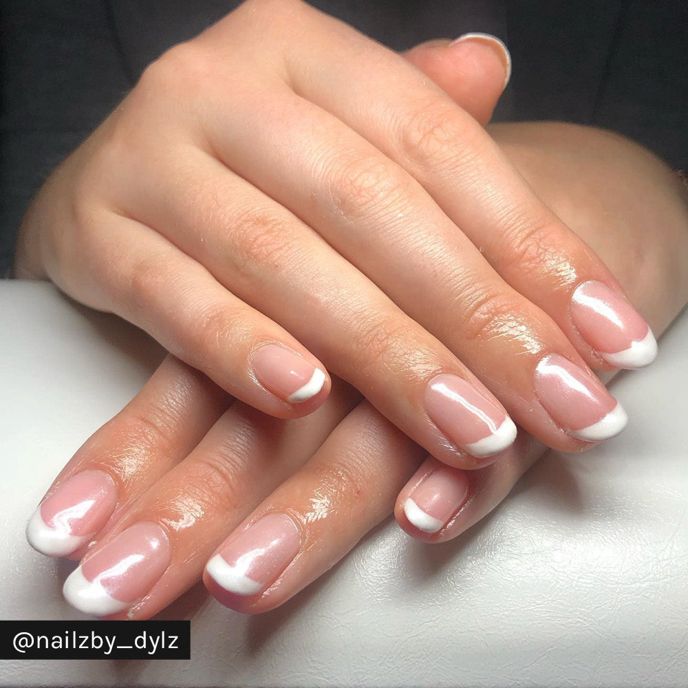 Gelous Just White gel nail polish - Instagram Photo