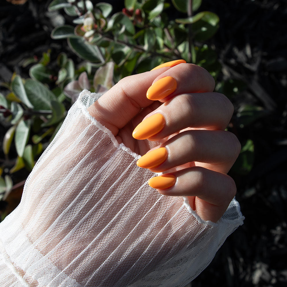 Gelous Bahama Mama gel nail polish - photographed in New Zealand on model