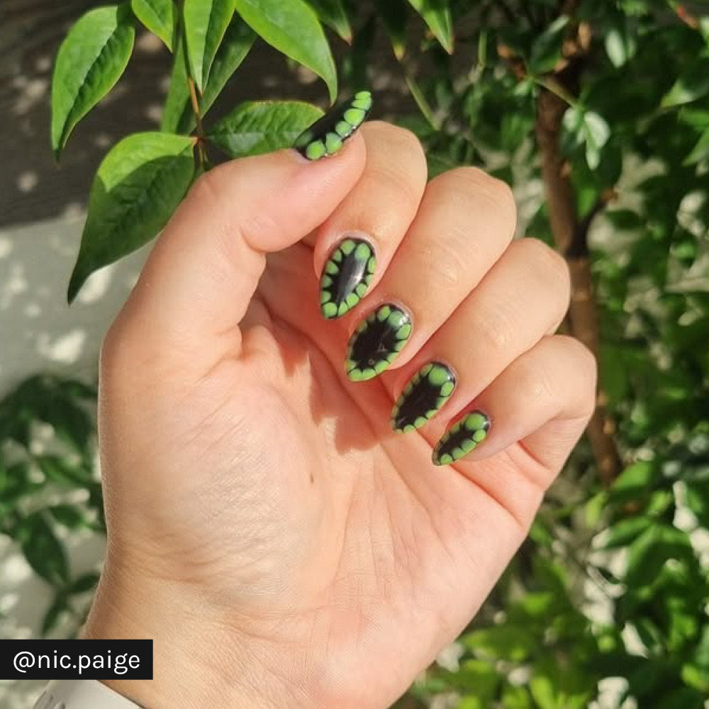 Gelous Black Out gel nail polish - Instagram Photo