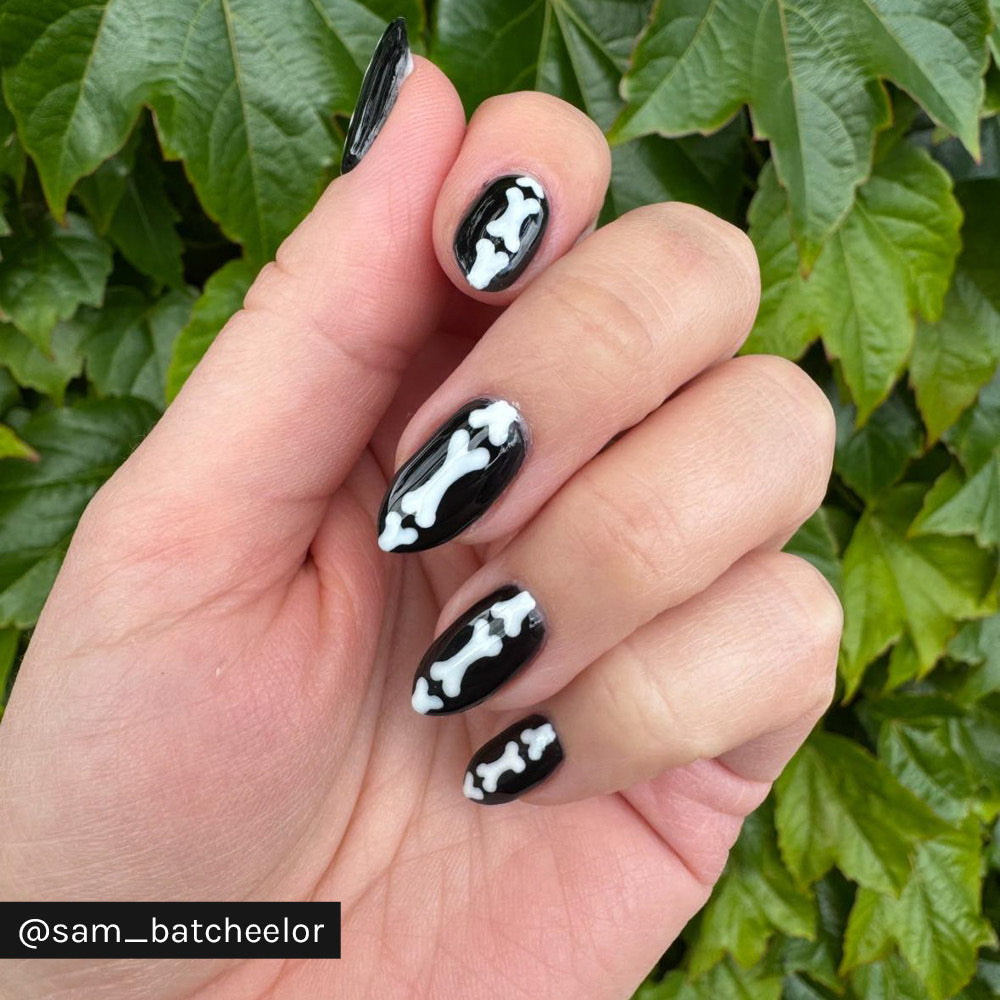 Gelous Black Out gel nail polish - Instagram Photo