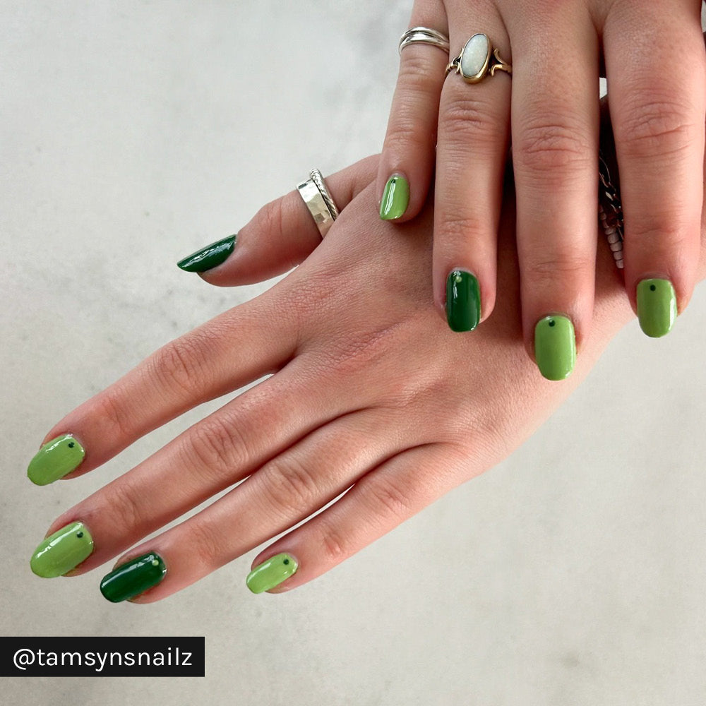 Gelous Better With Sage gel nail polish - Instagram Photo