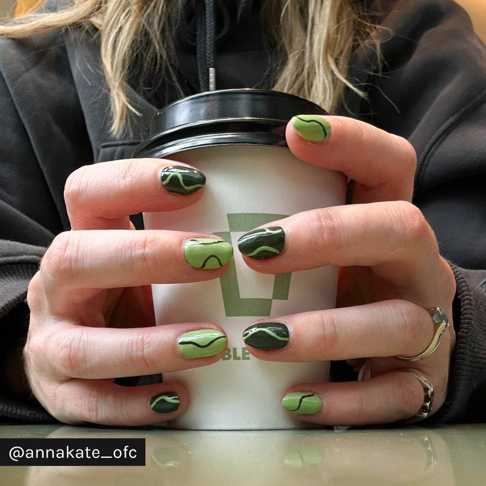 Gelous Better With Sage gel nail polish - Instagram Photo