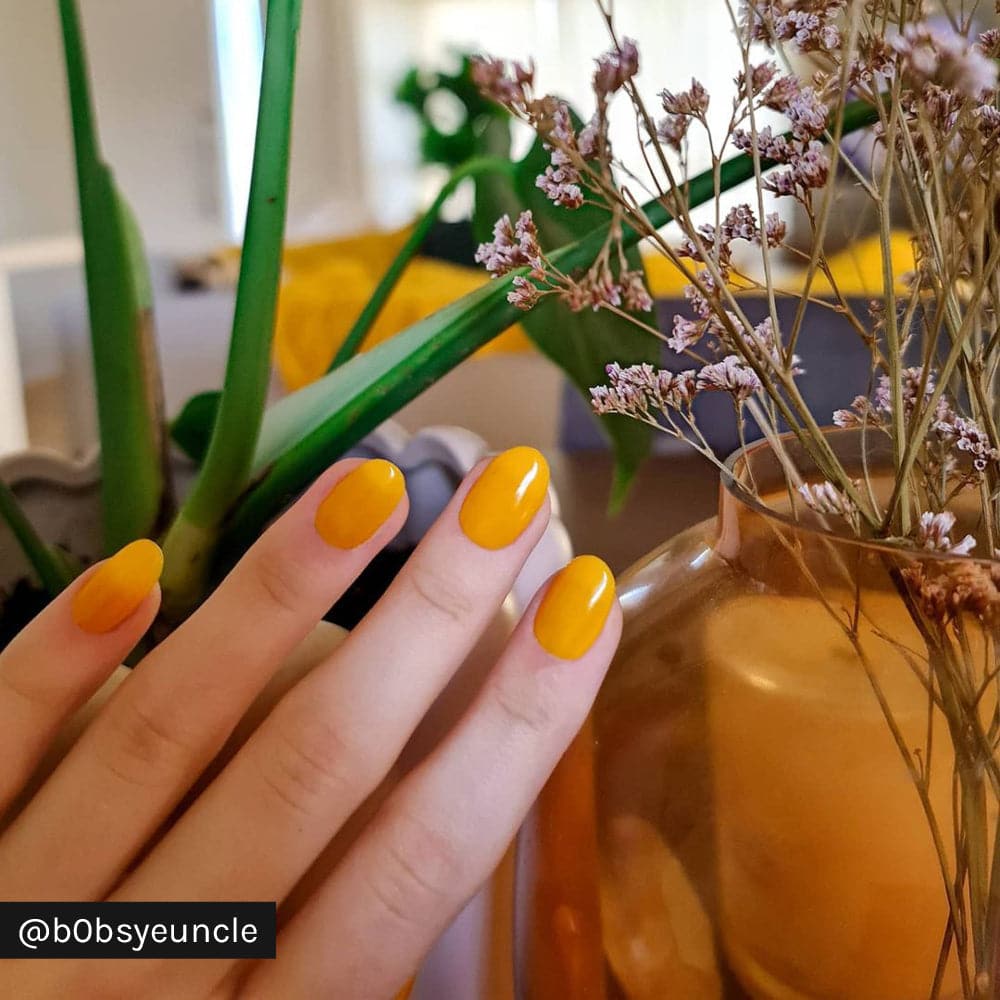 Gelous Colonel Mustard gel nail polish - Instagram Photo