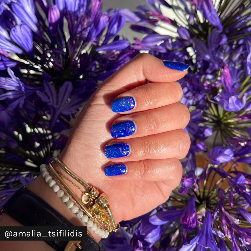 Gelous Cobalt gel nail polish - Instagram Photo