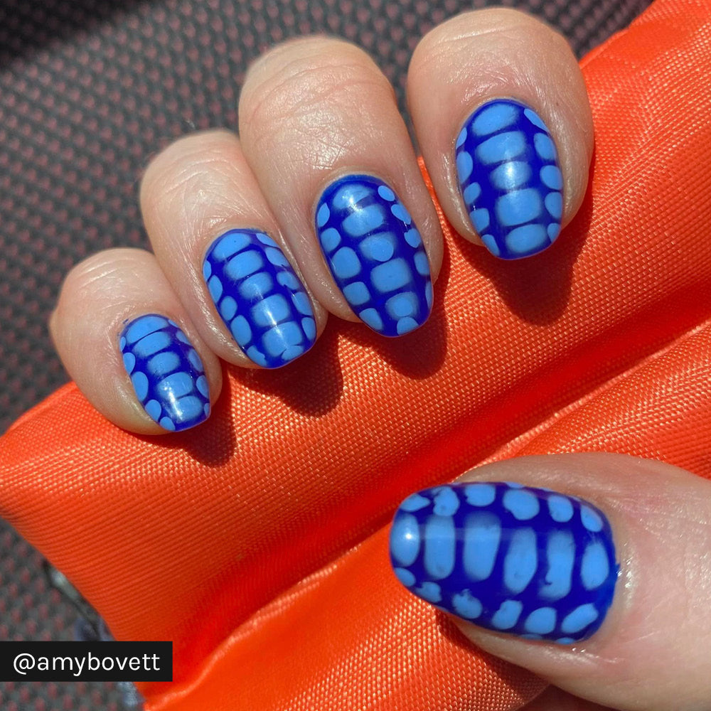 Gelous Cobalt gel nail polish - Instagram Photo