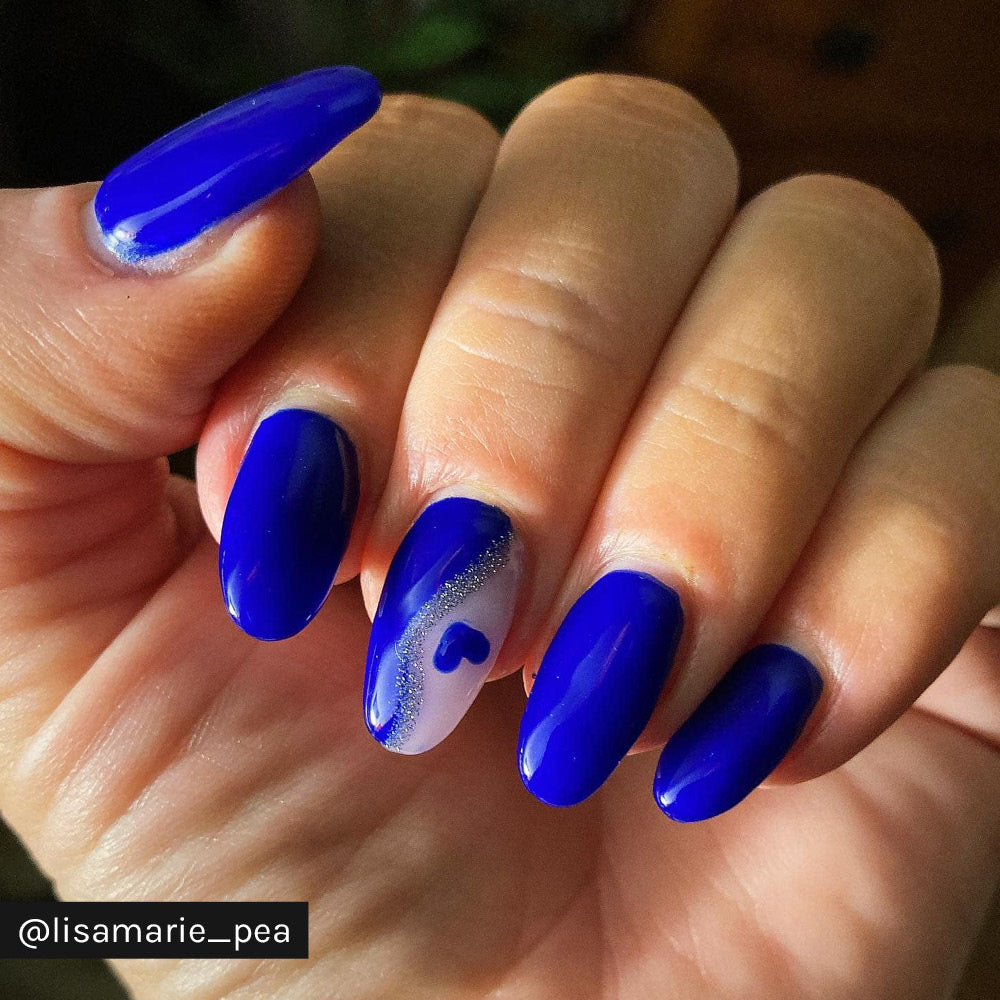 Gelous Cobalt gel nail polish - Instagram Photo