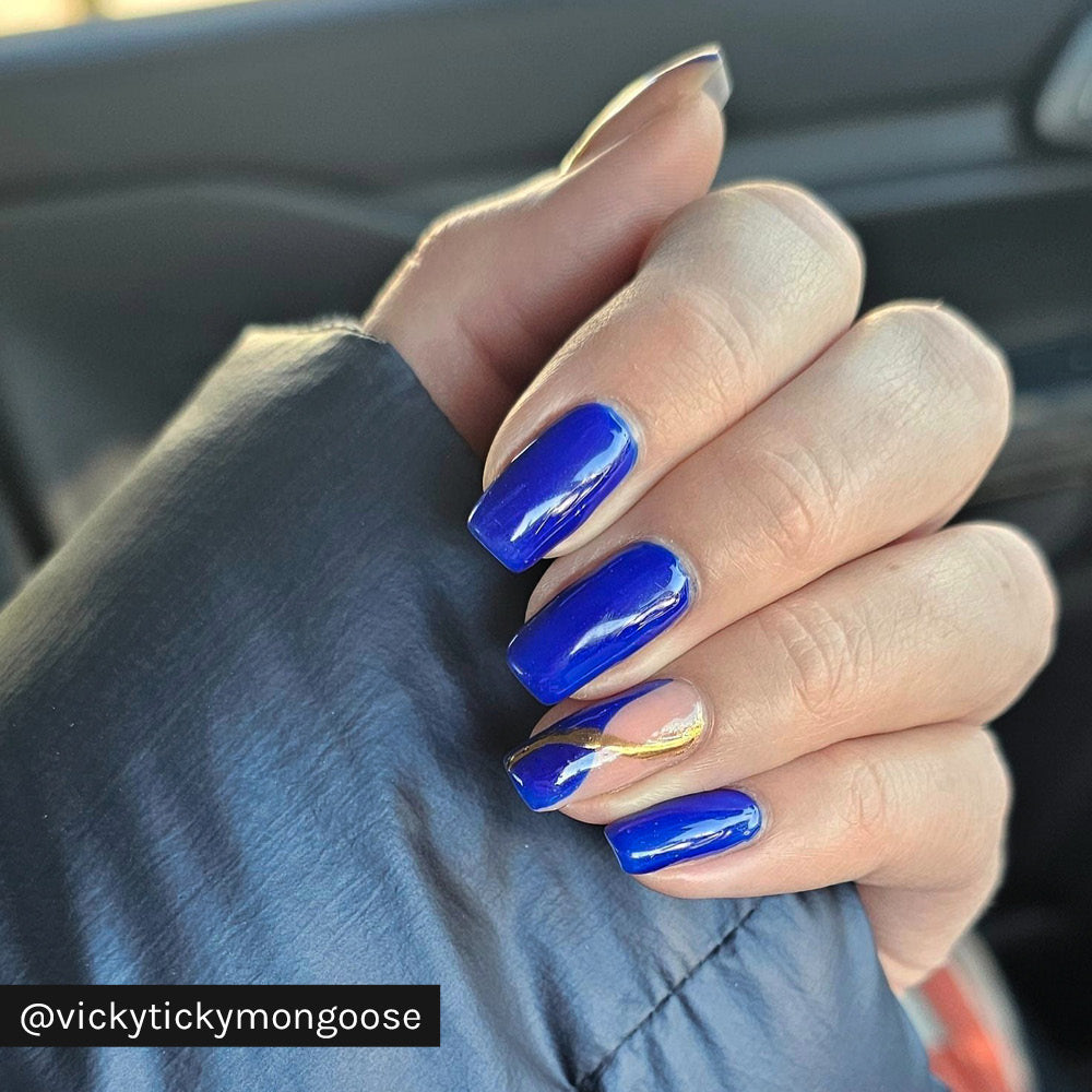 Gelous Cobalt gel nail polish - Instagram Photo