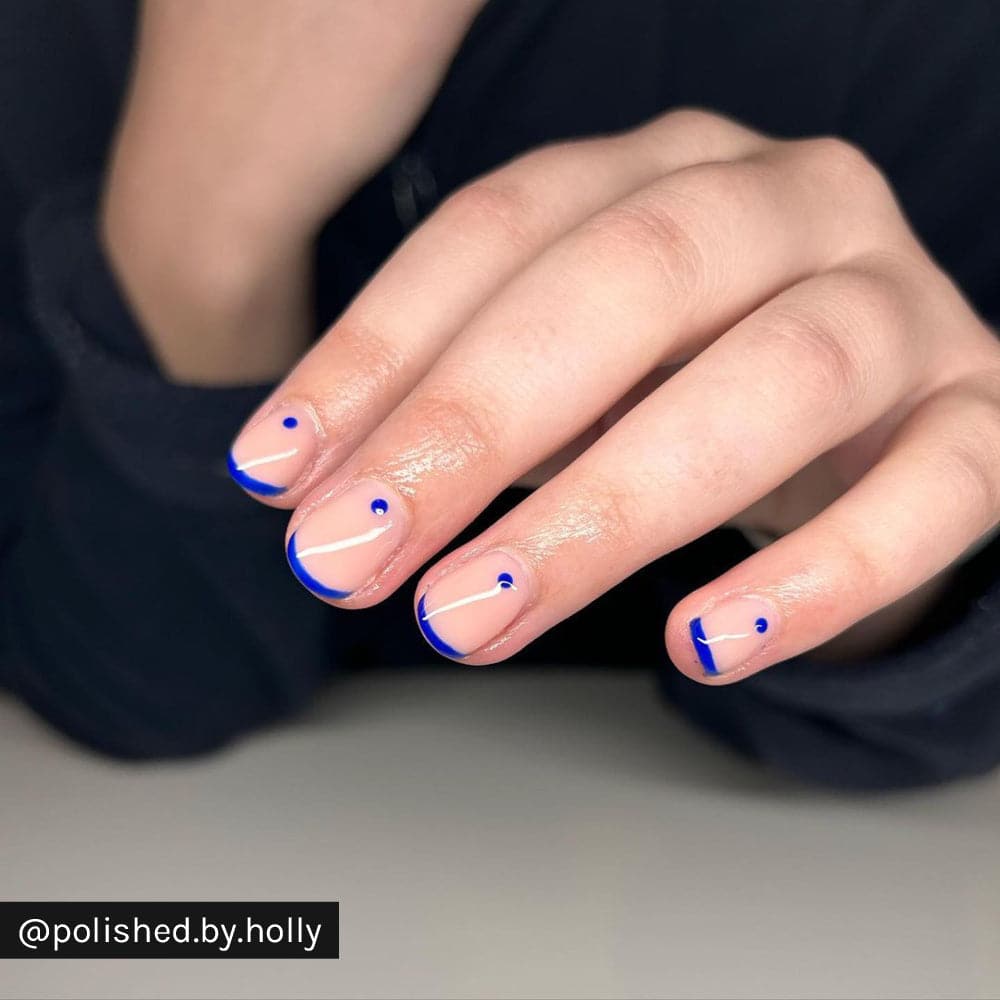 Gelous Cobalt gel nail polish - Instagram Photo