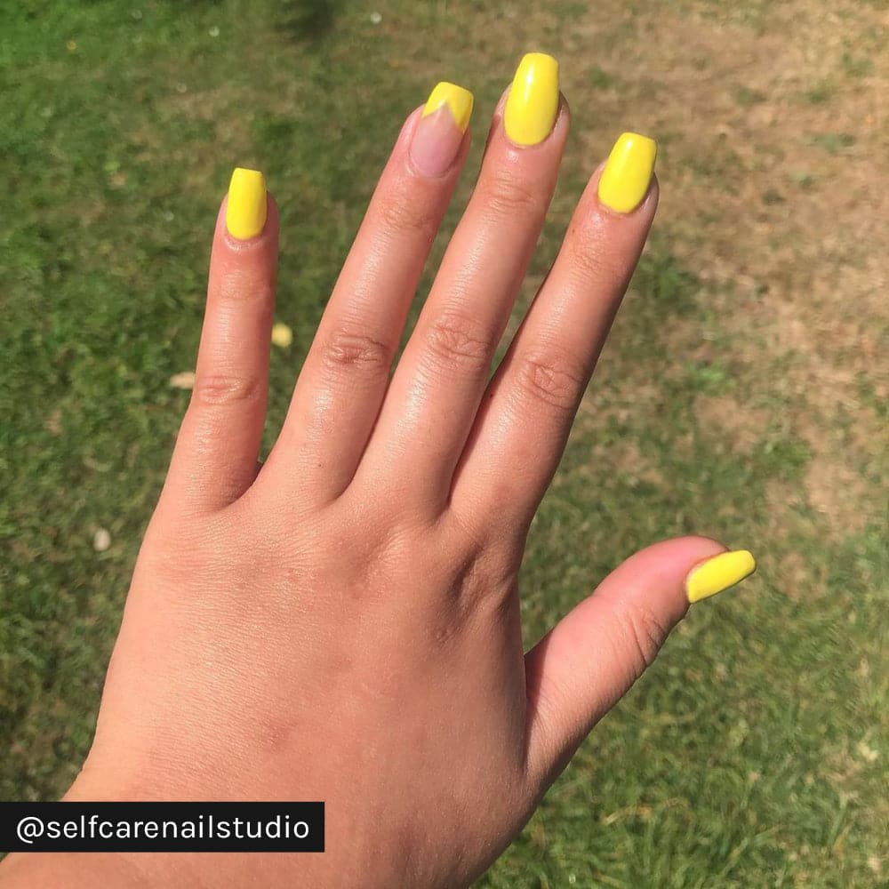 Gelous Chin Up Buttercup gel nail polish - Instagram Photo