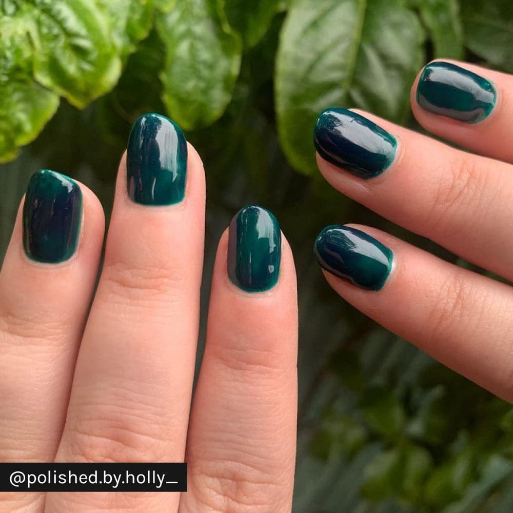 Gelous Darkest Forest gel nail polish - Instagram Photo