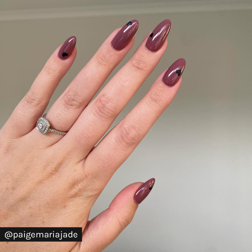 Gelous Earthy Red gel nail polish - Instagram Photo