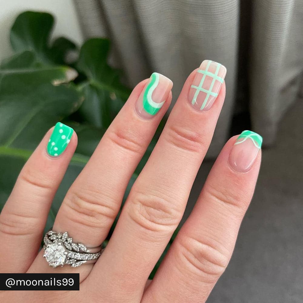 Gelous Green With Envy gel nail polish - Instagram Photo