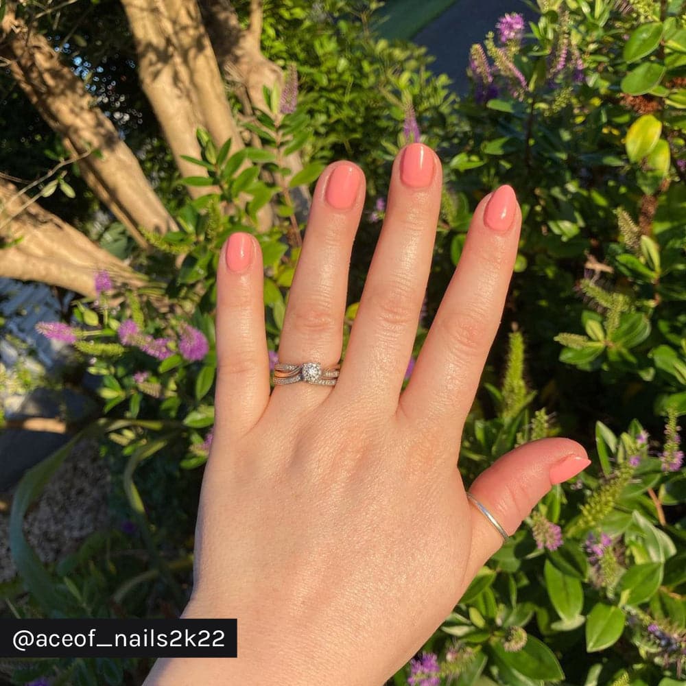 Gelous Just Peachy gel nail polish - Instagram Photo