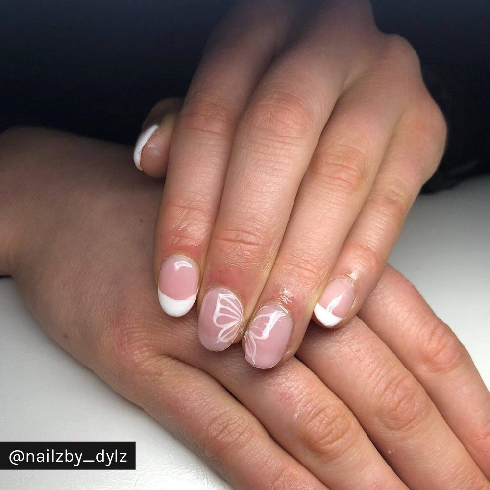 Gelous Just White gel nail polish - Instagram Photo