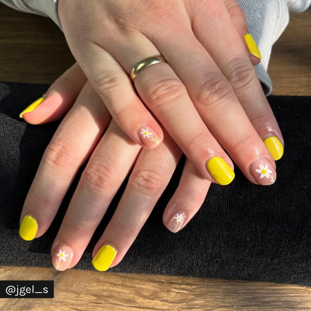 Gelous Chin Up Buttercup gel nail polish - Instagram Photo