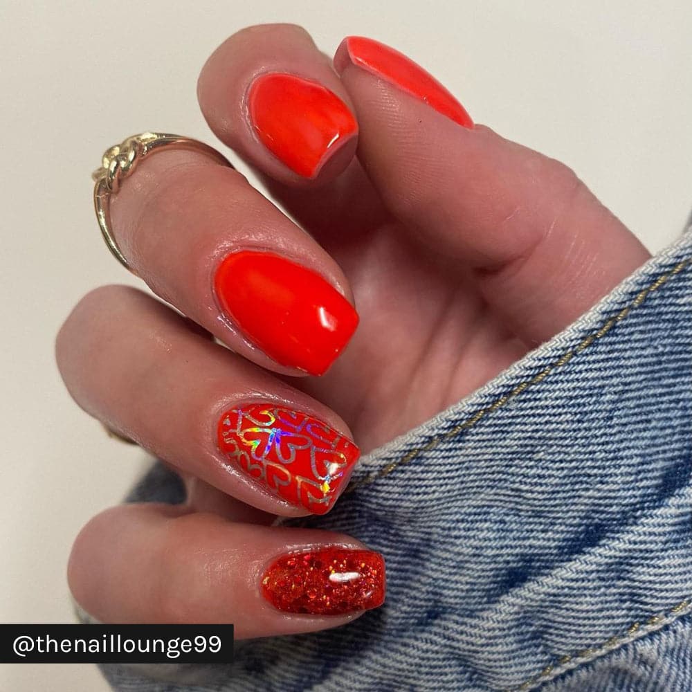 Gelous Lady in Red gel nail polish - Instagram Photo