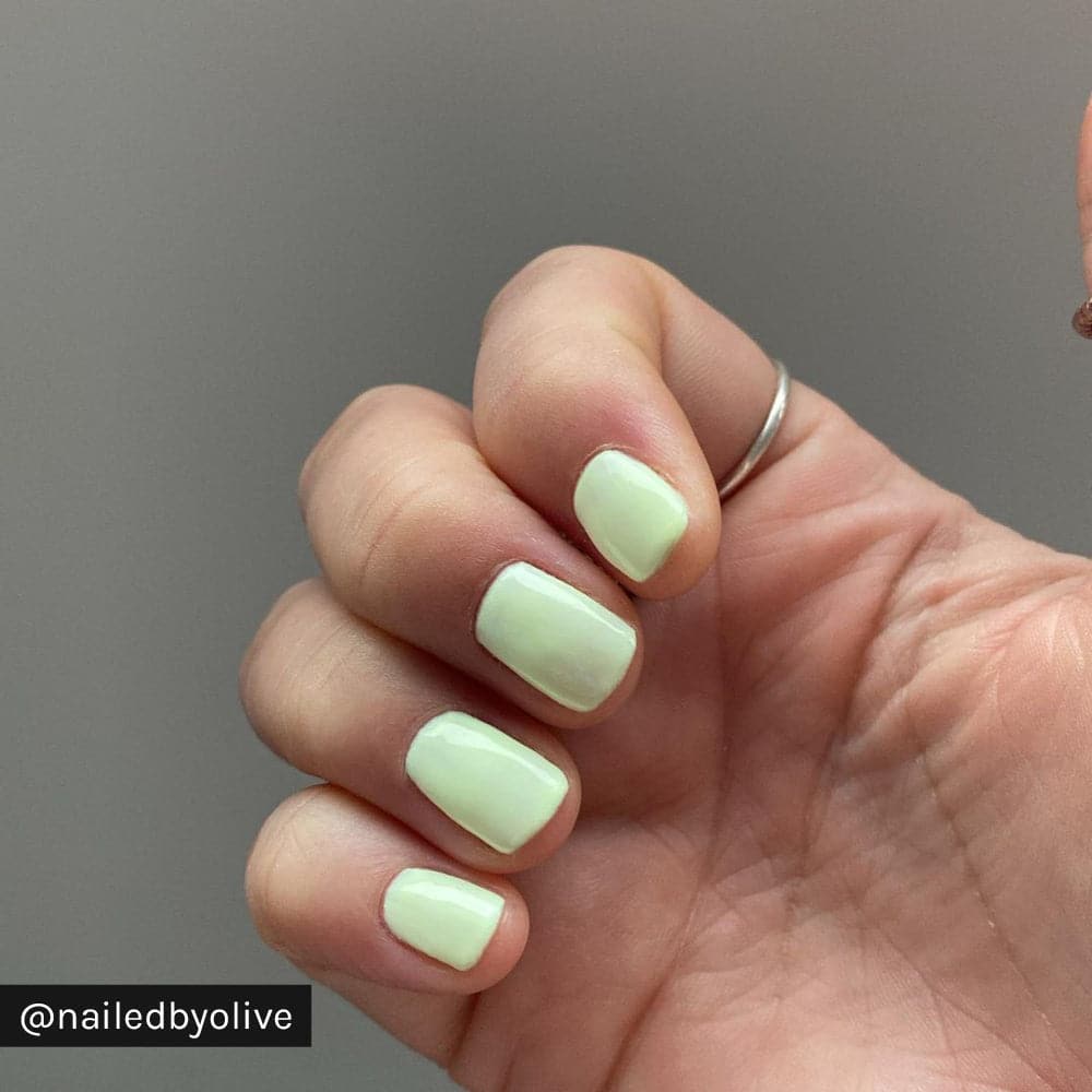 Gelous Lime Sorbet gel nail polish - Instagram Photo
