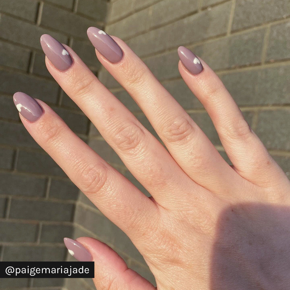 Gelous Moody in Mauve gel nail polish - Instagram Photo