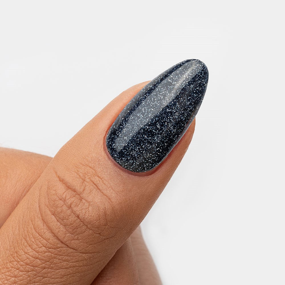 Gelous Meet Me At Midnight gel nail polish - photographed in New Zealand on model