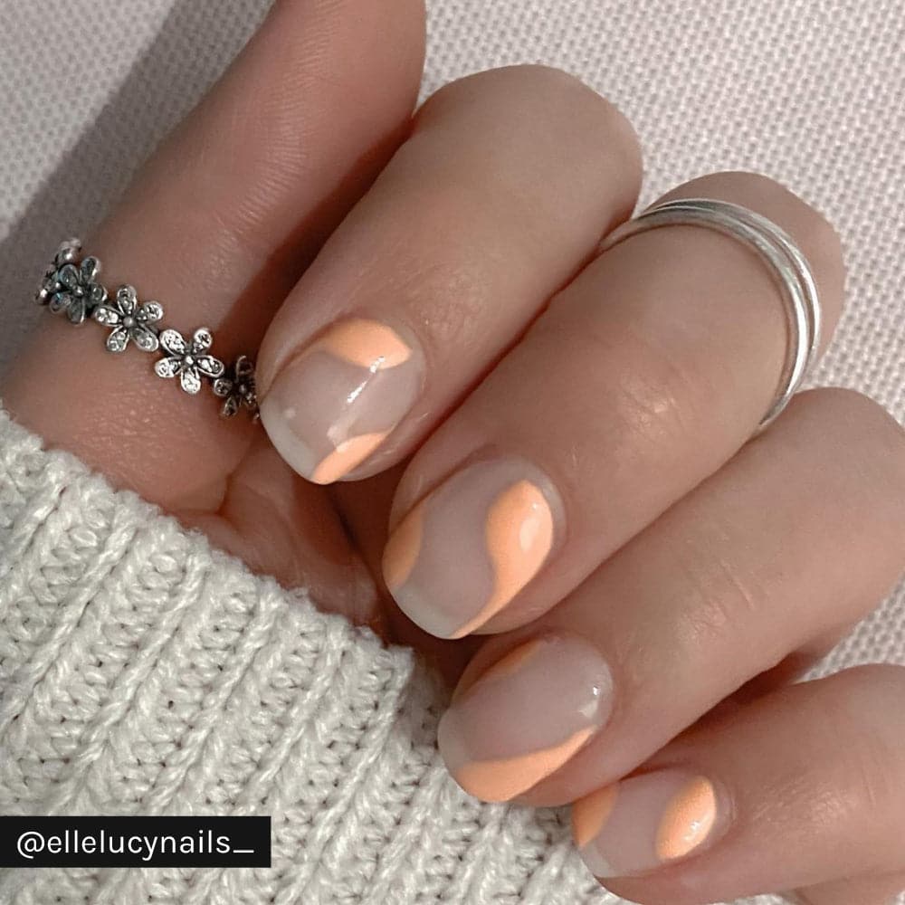 Gelous Orange Sherbet gel nail polish - Instagram Photo