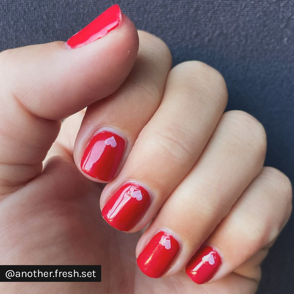 Gelous Red Sass gel nail polish - Instagram Photo