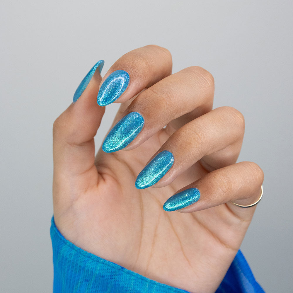 Gelous Siren gel nail polish - photographed in New Zealand on model