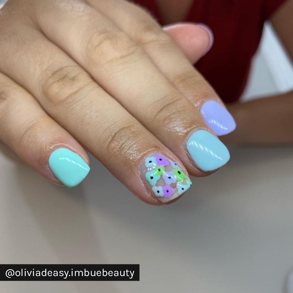Gelous Tiffany Blues gel nail polish - Instagram Photo