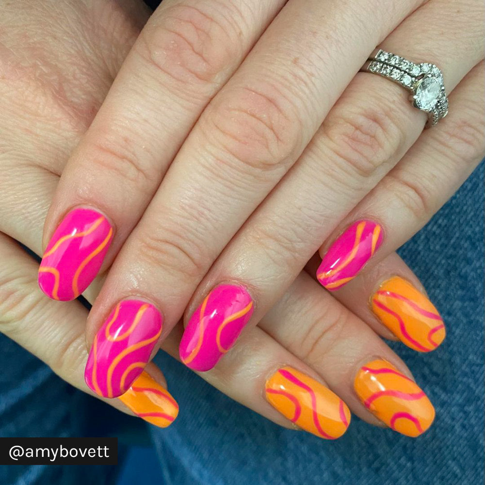 Gelous Tropical Punch gel nail polish - Instagram Photo