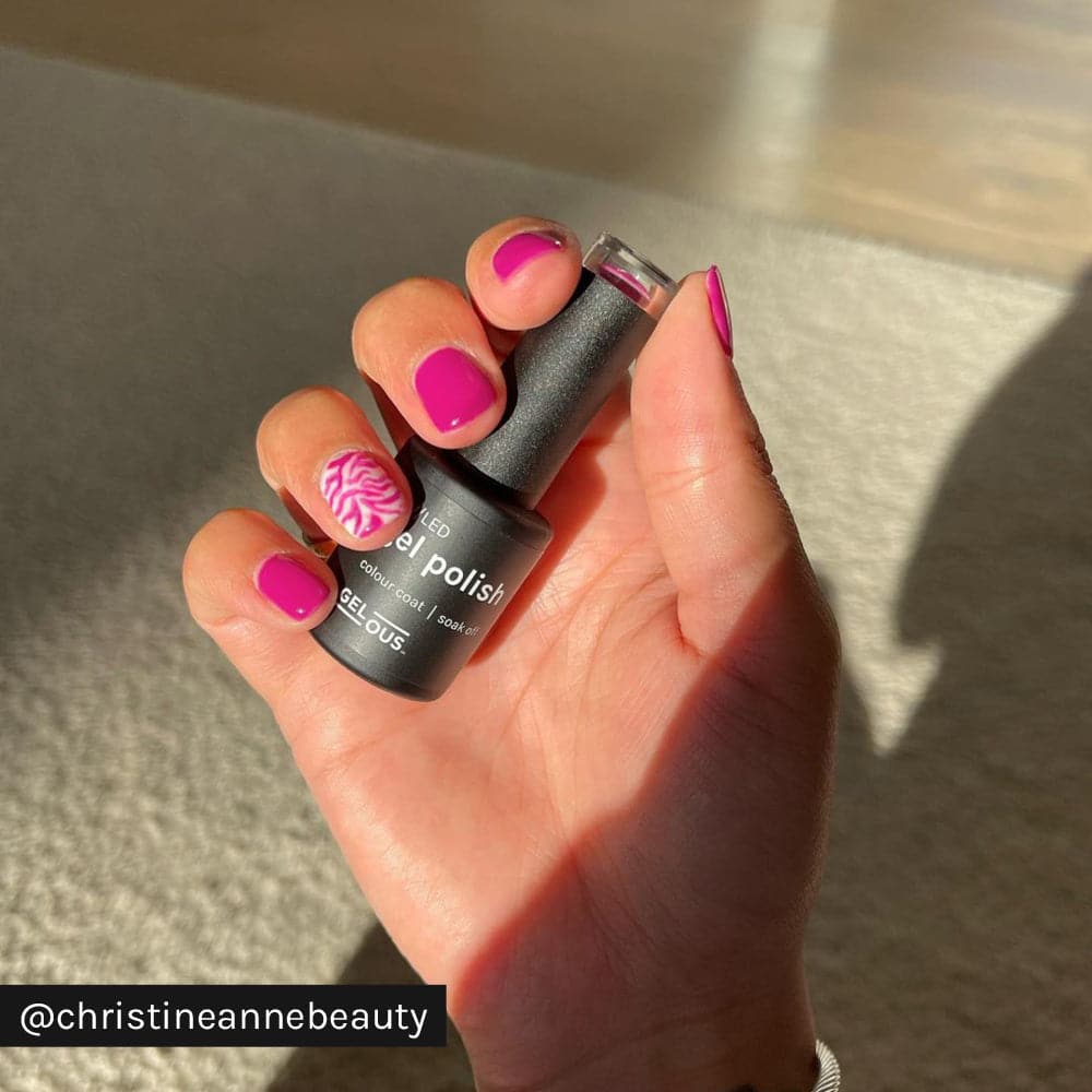 Gelous Very Berry gel nail polish - Instagram Photo