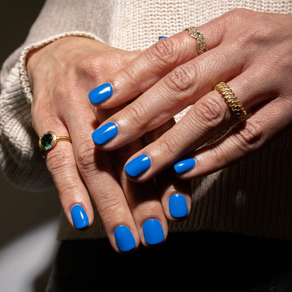 Gelous Vitamin Sea gel nail polish swatch - photographed in New Zealand