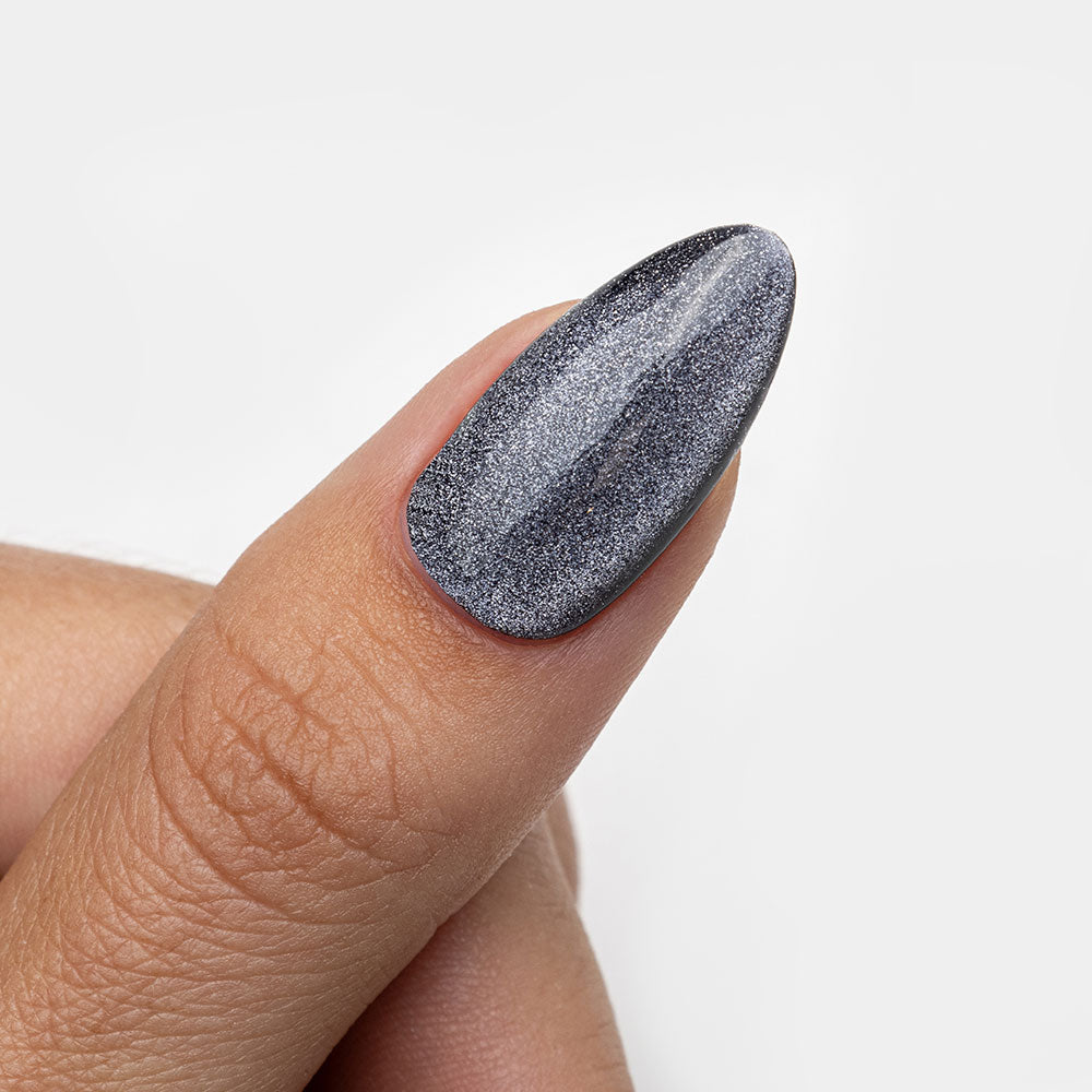 Gelous Velvet Night gel nail polish - photographed in New Zealand on model