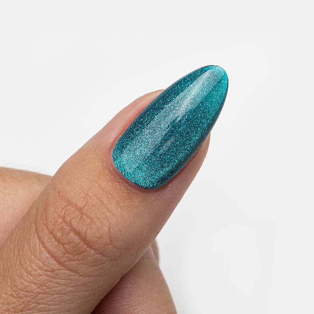 Gelous Velvet Tide gel nail polish - photographed in New Zealand on model