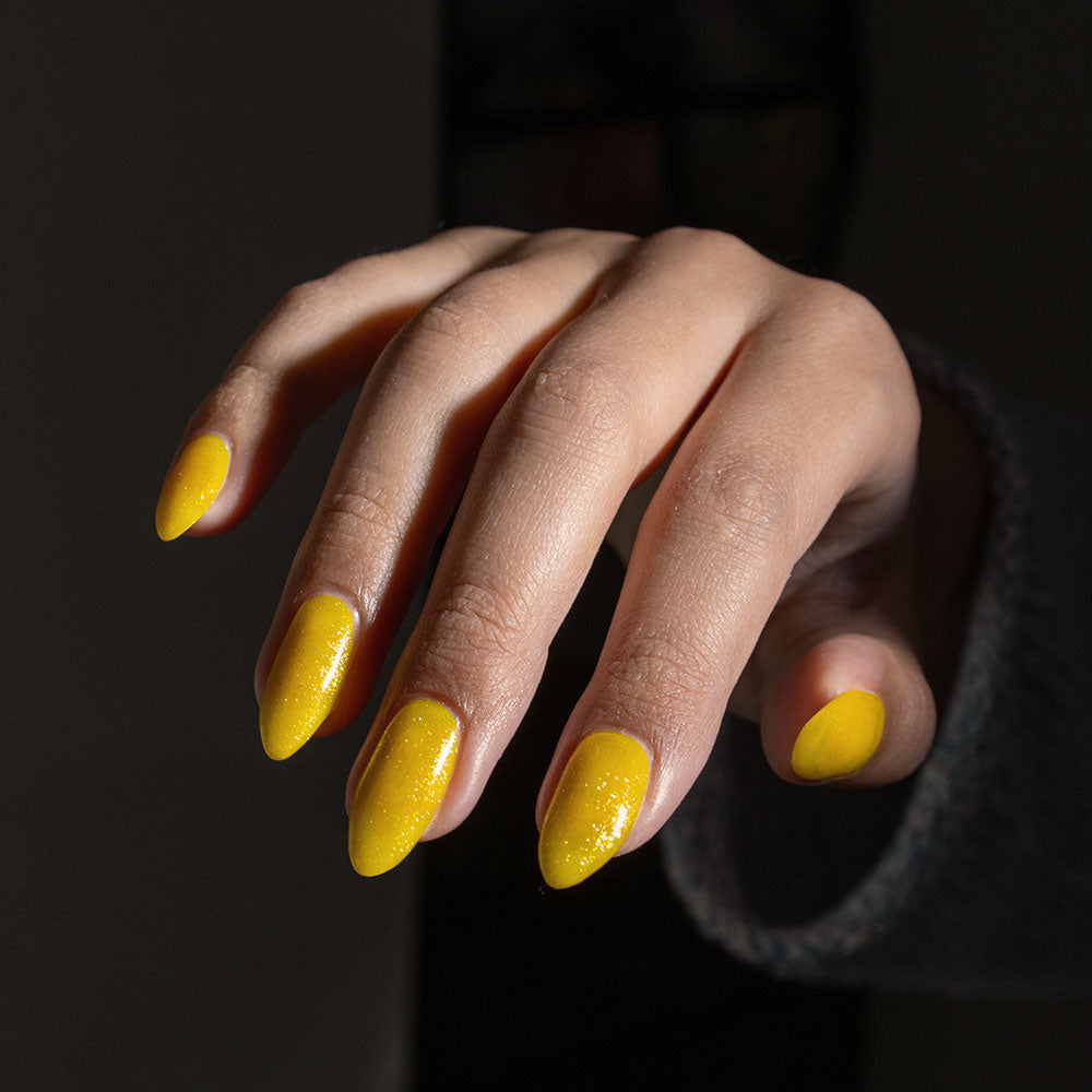 Gelous Walking on Sunshine gel nail polish - photographed in New Zealand on model