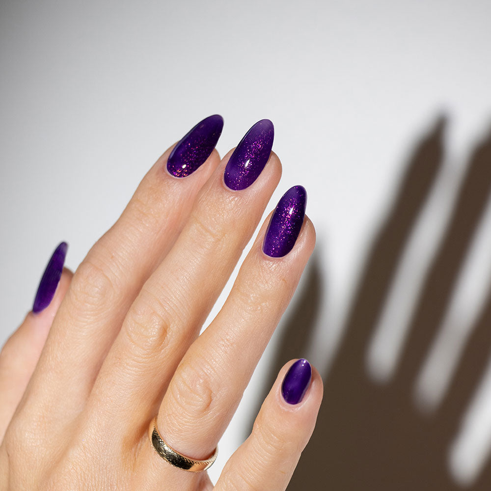 Gelous Witching Hour gel nail polish - photographed in New Zealand on model