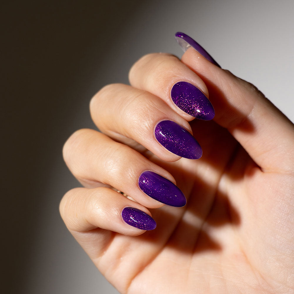 Gelous Witching Hour gel nail polish - photographed in New Zealand on model