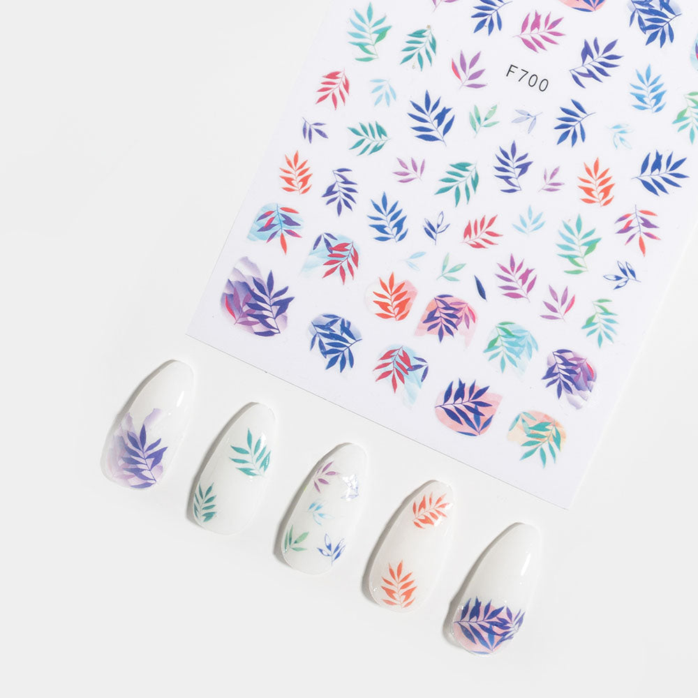 Colourful Palms Nail Stickers