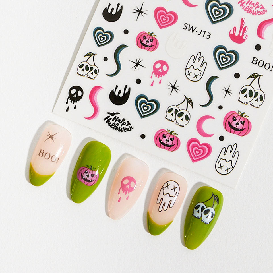 Gelous Punk Princess Nail Art Stickers product photo - photographed in New Zealand