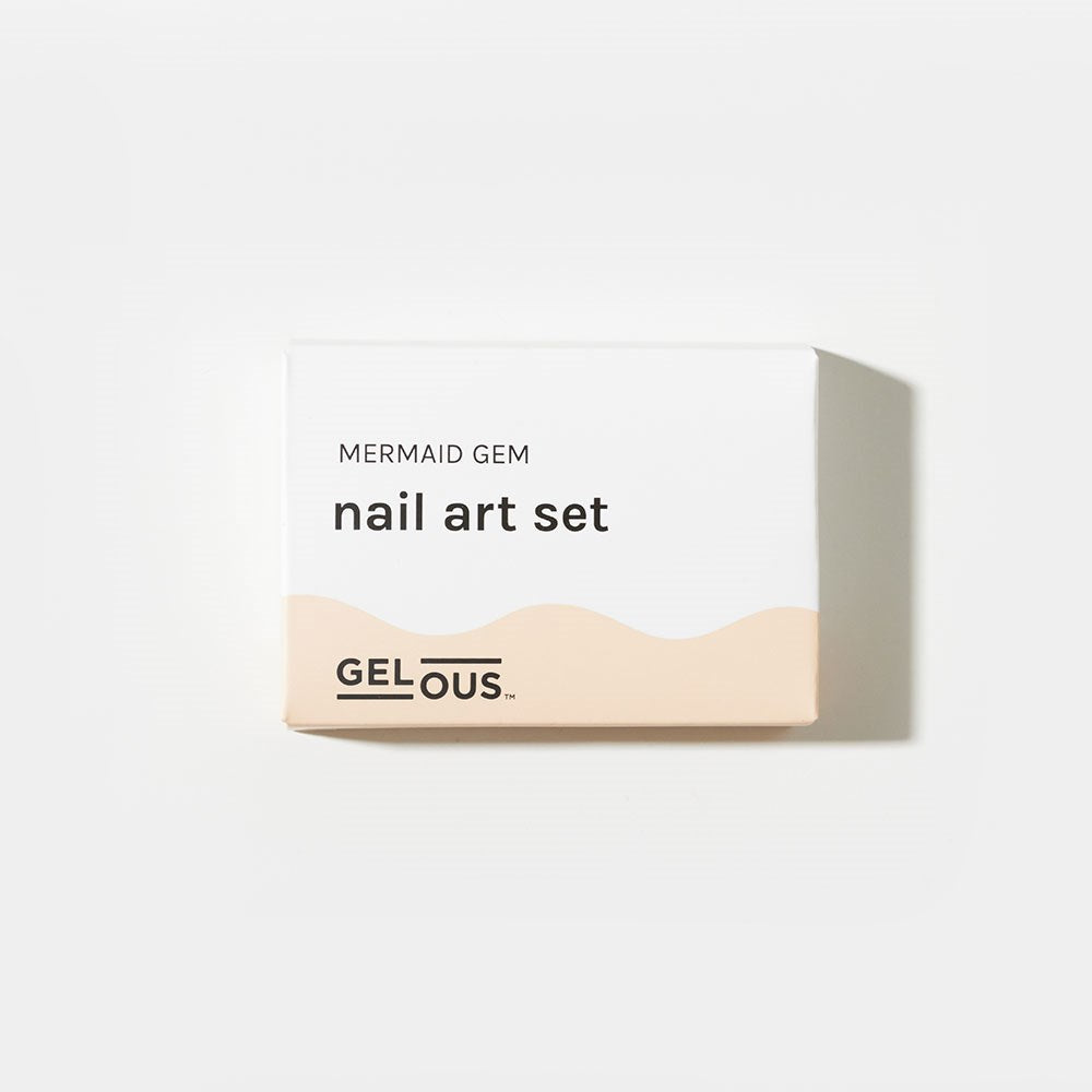 Gelous Mermaid Gem Nail Art Set product photo - photographed in New Zealand