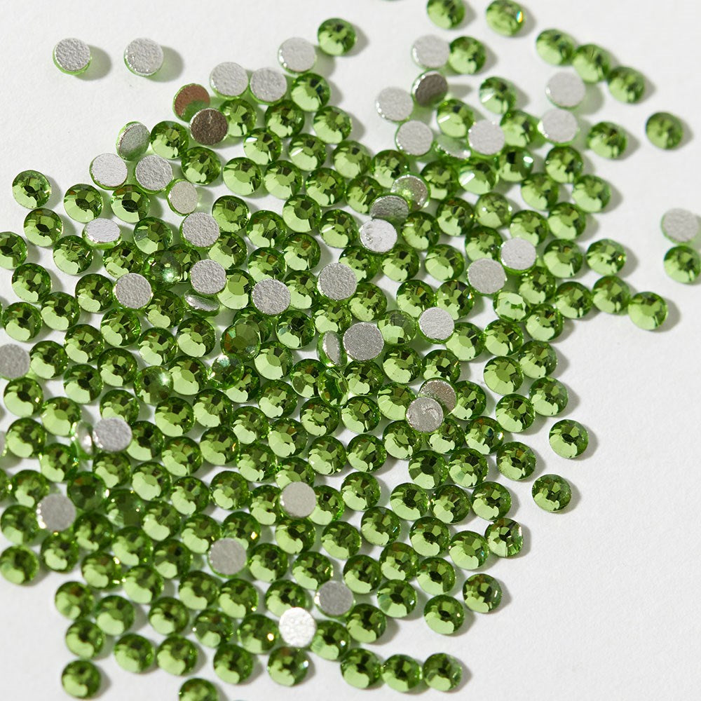 Gelous Green Rhinestones Nail Art Set product photo - photographed in New Zealand