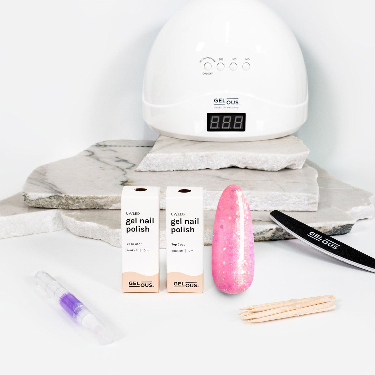 Gelous gel nail polish That&#39;s Hot Essentials Pack - photographed in United States