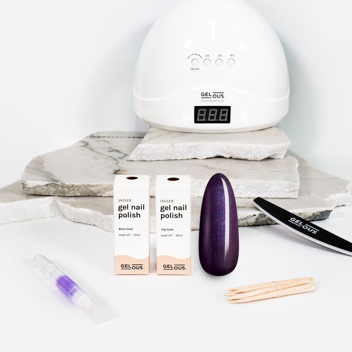 Gelous gel nail polish Under the Moon Essentials Pack - photographed in America