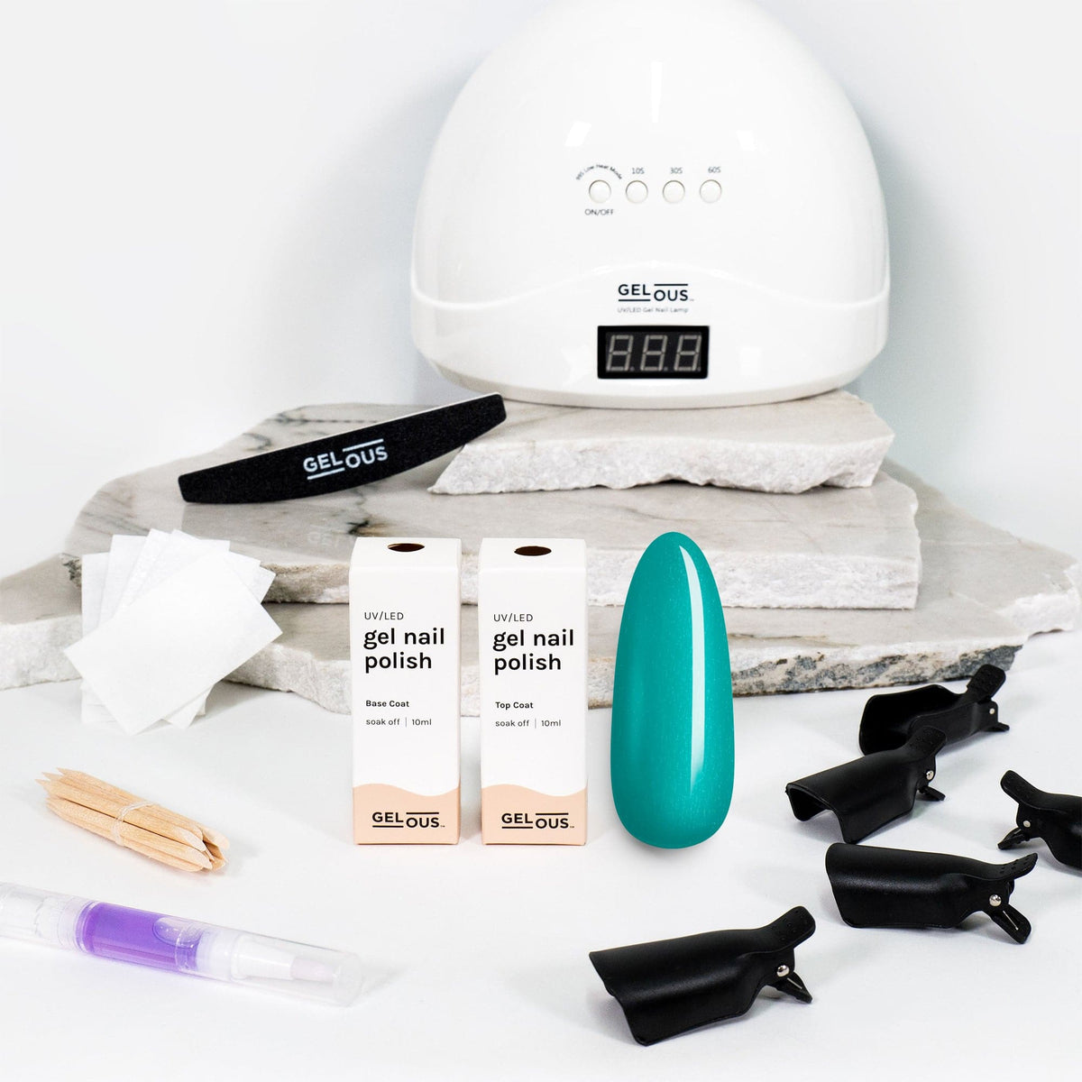 Gelous gel nail polish Utopia Starter Pack - photographed in Canada