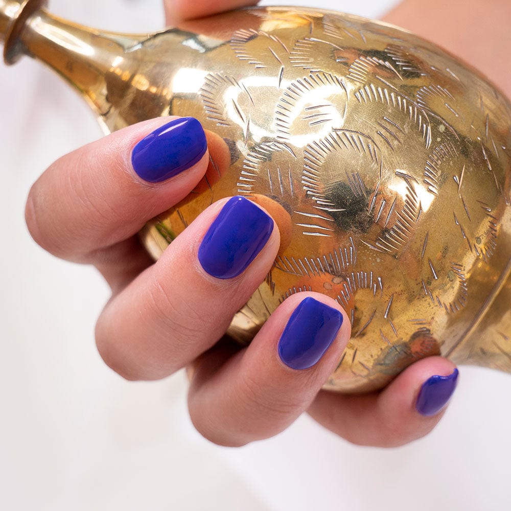 Gelous Arabian Nights gel nail polish - photographed in Europe on model