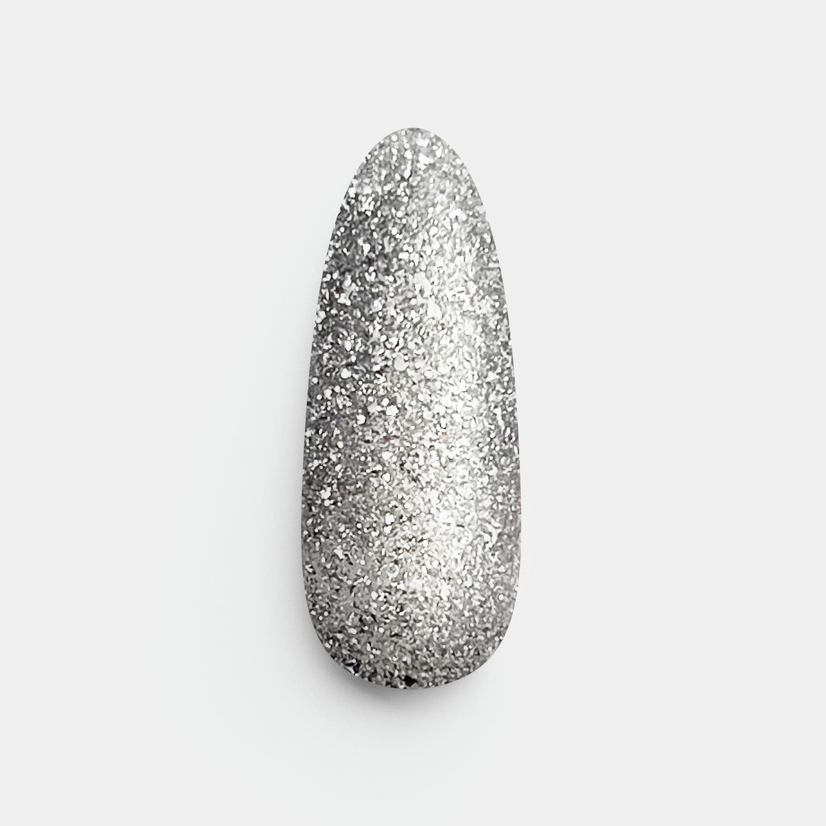Gelous Silver Lining matte gel nail polish swatch - photographed in America