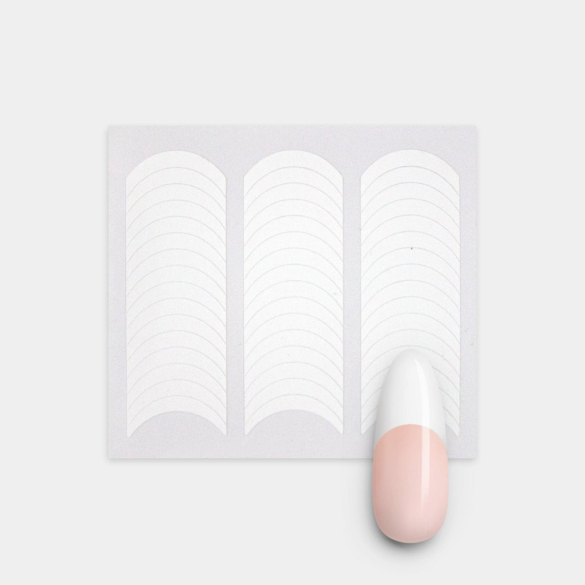 French Tip Guides 240 Pack product photo - pictured with French Kiss - photographed in Europe