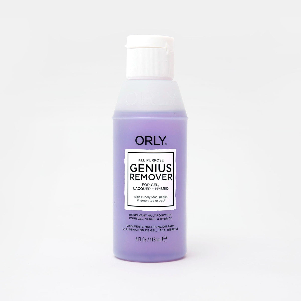 ORLY Genius Nail Polish Remover in 118ml product photo - photographed in Europe